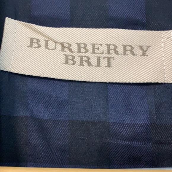 Burberry Brit jacket navy with red and gold - Picture 5 of 7